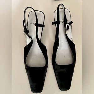 Anne Klein Satin Kitten Heels